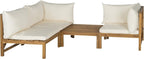 SAFAVIEH Outdoor Collection Lynwood Outdoor Sectional Sofa - Image 4