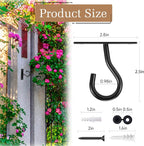 Ceiling Hooks for Hanging Plant, Hanger for Indoor and Outdoor Plant Pots Holder - Image 2