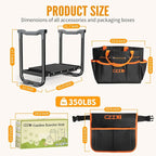 Garden Kneeler and Seat, Wider and Thicker Kneeling Pad Heavy Duty Gardening - Image 3
