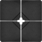 Tangkula 4PCS Patio Cantilever Offset Umbrella Base Weight Stand, 238lbs Square by TANGKULA