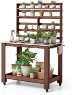 VEVOR Potting Bench Table, Outdoor Gardening Workstation by VEVOR