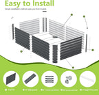 6x3x2FT Galvanized Raised Garden Bed, Galvanized Planter Boxes Outdoor - Image 3