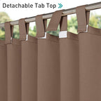 NICETOWN 2 Panels Outdoor Curtainss - Image 3