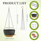 10 Inch Hanging Baskets 2 PC - Image 2