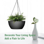 13 inch Large Hanging Planters Plant Pots - Image 6