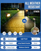 Solar Spot Lights Outdoor IP67 Waterproof 6 Pack, 63 LED 3 Modes Solar - Image 6
