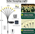 8-Pack Garden Solar Lights, 64 LED Solar Light Outdoor - Image 7