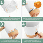 GARDIFE 10/9/8 inch Plant pots, planters - Image 4