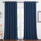 NICETOWN Sliding Door Window Treatment Blackout Patio Door Curtain Panels by NICETOWN