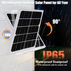 Solar Panel for Security Camera 2 in 1 Port 10W Ring Camera Solar Charger - Image 5