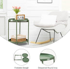 danpinera 2 Tier Metal Side Table - Image 5