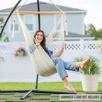 JoyView Hammock Chair with Spreader Bar Caribbean Hammock Swing Chair 300 LBS - Image 3
