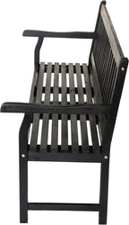 JONATHAN Y BNH101C Laurel 59.1" 3-Seat Slat-Back 600-Lbs Support Acacia Wood - Image 7