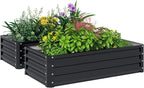 Outsunny Galvanized Raised Garden Bed, by Outsunny