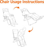 Amazon Basics Outdoor Patio Zero Gravity Folding Reclining Lounge Chair - Image 6