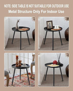AOJEZOR Side Table: End Table for Indoor Use - Image 3