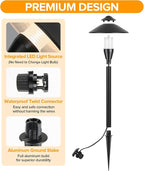 LUTEC 12V Low Voltage Pathway Lights, Die-cast Aluminum Pathway Lights - Image 5