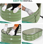 Galvanized Raised Garden Bed Outdoor - Image 7
