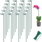 Joyhalo 20 Pack Plant Stakes, 16 Inch Plant Support Stakes, Flower Stakes by Joyhalo