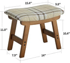 Foot Stool Ottoman Foot Rest Under Desk, Small Stool - Image 3