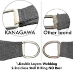 KANAGAWA Sun Shade Sail 12'x12'x17' Dark Gray Triangle UV Block Canopy Awning - Image 3