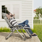 UDPATIO Oversized Zero Gravity Chair Set of 2, 33In XXL Patio Reclining Chair - Image 2