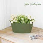 Dahey 10.5 Inch Metal Iron Hanging Flower Pots - Image 6