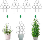 Trellis for Climbing Plants Indoor, 4 Pack Stackable Garden Trellis for Potted by IAGarden