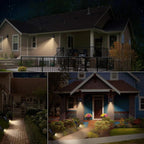 URPOWER Solar Lights Outdoor, Adjustable Spot Lights Outdoor, 2-in-1 Waterproof - Image 6