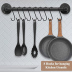 30 Pack 3.7 inch Length S Hooks Black Steel S Shaped Hooks - Image 4
