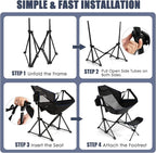 Tangkula Set of 2 Hammock Camping Chair, Portable Camp Chair - Image 5