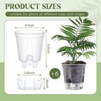 Self Watering Pots for Indoor Plants - Image 2