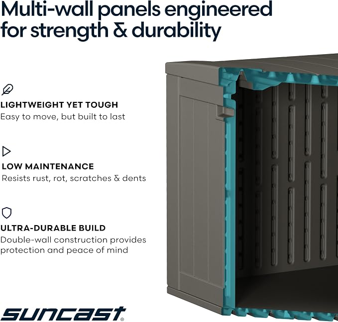 Suncast Extra Large Deck Box - Image 8