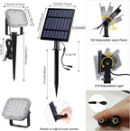 Solar Spot Lights Outdoor, 20 LED IP65 Waterproof Solar Landscape Spotlights - Image 4