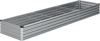 12x2x1FT Galvanized Raised Garden Bed Kit, Vegetable Boxes-Rectangle Metal - Image 9