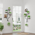 LATIBELL 2 Packs Wall Planters for Indoor Plants 8 Tiered Wall Mount Plant - Image 5