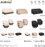 JinHrtoyi Outdoor Chair Covers 2 Pack, 35Wx37Dx38H inches Patio Chair Cover - Image 9