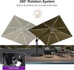 PURPLE LEAF 10 Feet Patio Umbrella - Image 8