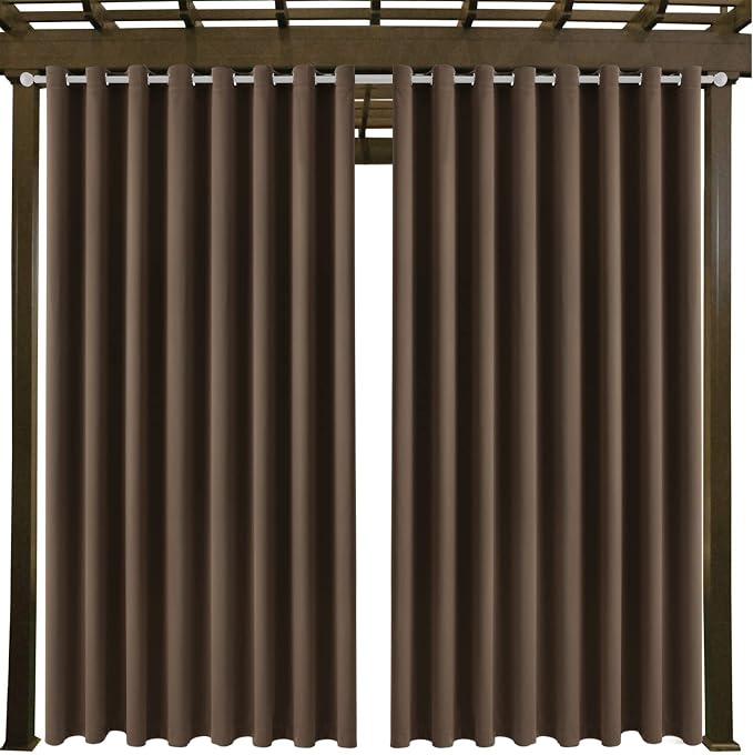 DIVA EN CAMINO DEC Outdoor Patio Curtain Waterproof Darkening Thermal Insulated - Image 9
