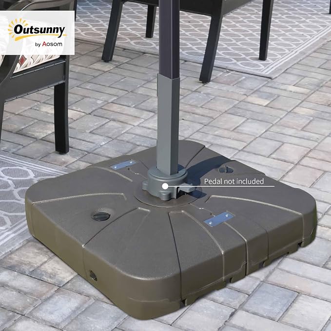 Outsunny Square Cantilever Patio Umbrella Base - Image 2