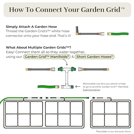 The Garden Grid | Pre-Assembled Garden Bed Watering System – Waters Every Plant - Image 9