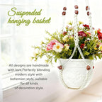 35 Inch Macrame Plant Hanger, Large - Image 2