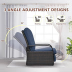Art to Real Outdoor Wicker Recliner Chair - Image 4