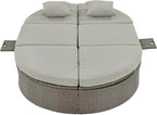 Merax Outdoor Sun Bed Patio 2-Person Daybed - Image 7