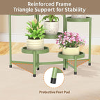 LASZOLA 6 Tiered Folding Plant Stand Indoor - Image 5