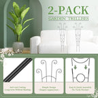 2 Pack 32.6'' Taller Plant Trellis - Image 3