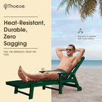 Patio Chaise Lounge Chair, Oversized Lounge Chair Outdoor - Image 4