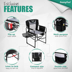 SUNNYFEEL Oversized Camping Directors Chair 500 LBS Heavy Duty, Portable - Image 6