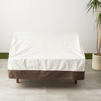 Amazon Basics 2-Seater Deep Lounge Sofa, Outdoor Couch and Patio Furniture Cover - Image 7