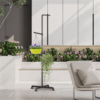 Plant Hanger Indoor, Corner Hanging Plant Stand, Heavy Duty Metal Hanging Plant - Image 5